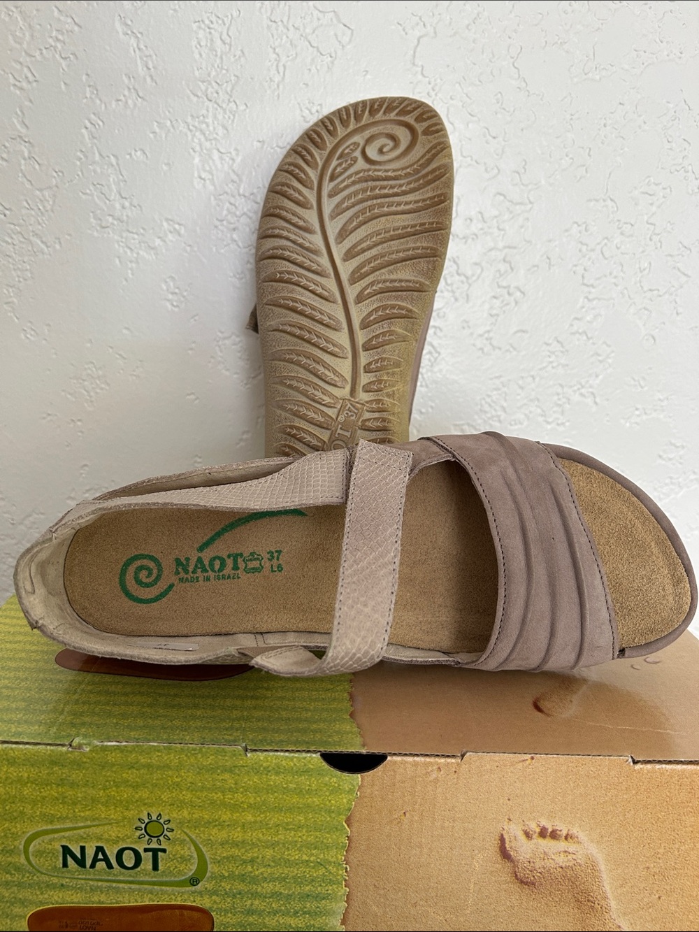 Naot Papaki Leather Sandals